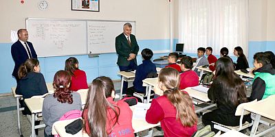 Katipoğlu’ndan Vali Hüseyin Poroy İlk-Ortaokuluna Ziyaret