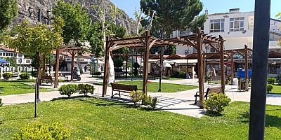 Kavurucu Sıcaklar Amasya’yı Esir Aldı, Sokaklar Tenhalaştı
