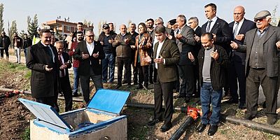 Kayadüzü Göleti’nden 1850 Dekar Araziye Modern Sulama İmkanı