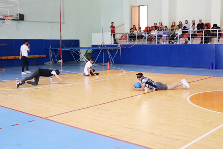 Kendilerini Görme Engellilerin Yerine Koydu, Goalball Oynadı