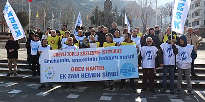 KESK Amasya, “ Grev Haktır, Ek Zam Hemen Şimdi!”