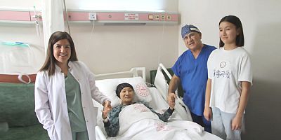 Kırgızistanlı Hasta  Şifayı Amasya’da Buldu