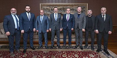 Kırlangıç ve Beraberindeki Heyetten Hisarcıklıoğlu’na Ziyaret