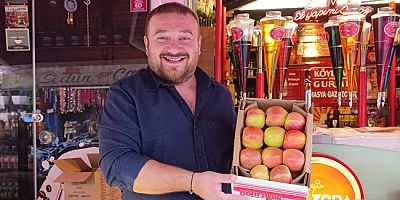 Köylüm Gurme’de Coğrafi İşaretli Amasya Elması Satışta
