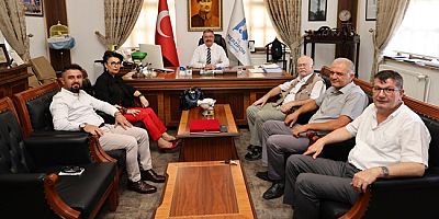 Kuruluş Yıldönümlerinde Başkan Kargı’yı Ziyaret Ettiler