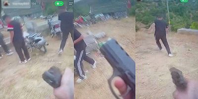Kurusıkı Tabancayla Tehdit Edip, Kayda Aldı