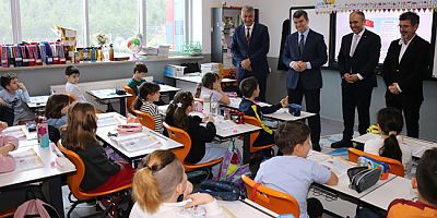 Kutlubey Koleji ve Sevgi Başarır İlkokulunda Eğitim Süreçlerini İnceledi