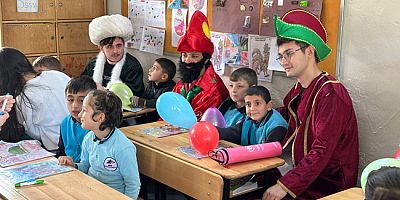 KYK Yurdu Öğrencileri, Kağnıcı İlkokulu'nu Renklendirdi