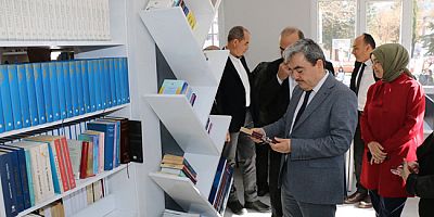 Macit Zeren Fen Lisesi'nde  Kütüphane Açılışı Yapıldı