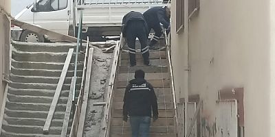 Mahalle Sakinlerinin Talebi Karşılık Buldu: Merdivenler Yenileniyor
