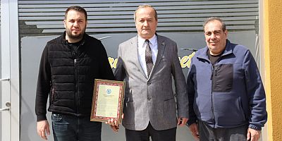 Mehmetçik Vakfı’ndan Amasya Gazetecilik’e Teşekkür Plaketi