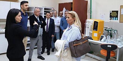 Merkezi Araştırma Laboratuvarında İnceleme