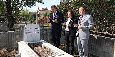 Merzifon'da CHP'nin Vefat Eden İlçe Başkanlarına Anlamlı Ziyaret