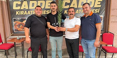 Merzifon Gençleri Derneği’nden Fidan Hediyesi