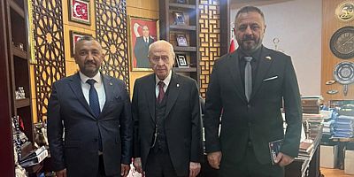 MHP Amasya İl Başkanı Sakızcı, Bahçeli’yi Ziyaret Etti