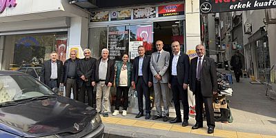 MHP Amasya İl Başkanlığı Esnaf Ziyaretlerine Devam Ediyor