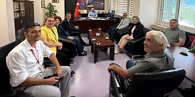 MHP Amasya İl Başkanlığı’ndan Başhekim Sezgin’e Ziyaret
