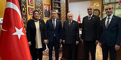 MHP Amasya İl Başkanlığı’ndan Devlet Bahçeli’ye Ziyaret