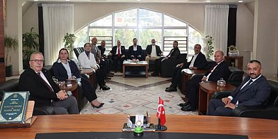 MHP Amasya İl Başkanlığından Rektör Turabi’ye Ziyaret