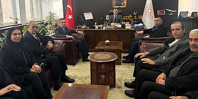 MHP Amasya İl Teşkilatından Defterdar Ali Çakır’a Ziyaret