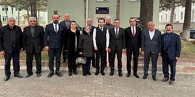 MHP Amasya İl Yönetimi Merzifon’da Ziyaretlerde Bulundu