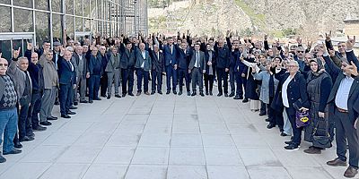 MHP Amasya Teşkilatı Bayramlaşma Programında Bir Araya Geldi