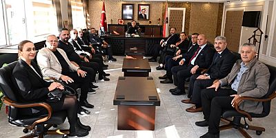 MHP’den Emniyet Müdürü Aktaşgül’e Hayırlı Olsun Ziyareti