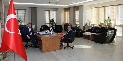 MHP’den Milli Eğitim Müdürüne Ziyaret