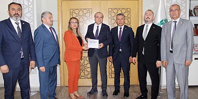 MHP Heyetinden Amasya Ticaret ve Sanayi Odası’na Ziyaret