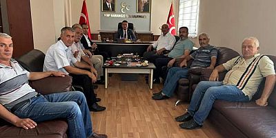 MHP İl Başkanı Akgül’den Hamamözü İlçesine Ziyaret