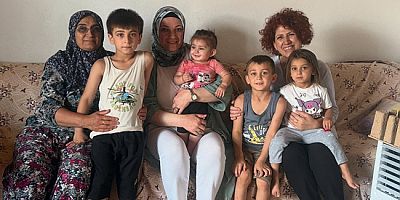 MHP Kadın Kollarından Yangın Mağduru Aileye Destek Ziyareti