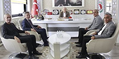 MHP Teşkilatından ATSO Başkanı  Kırlangıç’a Ahilik Haftası Ziyareti