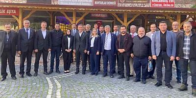 Milliyetçi Hareket Partisinden Muhtarlar Derneğine Ziyaret