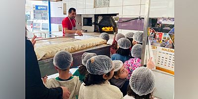 Miniklere Fırıncılık Mesleği Tanıtıldı