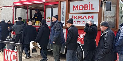 Mobil İkram Aracı Amasyalıların İçini Isıtmaya Devam Ediyor