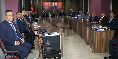 Müdür  Katipoğlu, Gümüşhacıköy’de Okul Müdürleriyle Buluştu