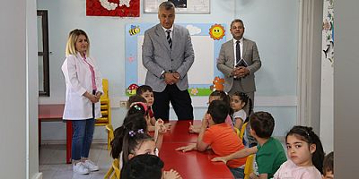 Müdür Katipoğlu, Minik Öğrencilerle Buluştu