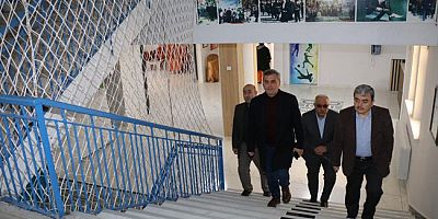 Müdür Türkmen İncelemelerde Bulundu