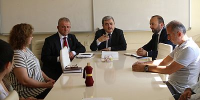 Müdür Türkmen Meslektaşlarıyla Bir Araya Geldi