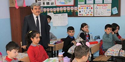 Müdür Türkmen Okul Ziyaretlerine Devam Ediyor