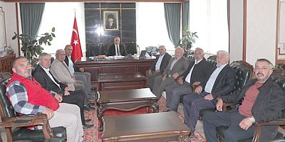 Muhtarlardan Genel Sekreter Acar’a Nezaket Ziyareti