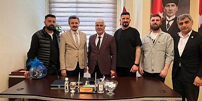 Oda Başkanı Karatay, Federasyon  Başkanı Şen’i Amasya’da Ağırladı