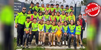 Öğrenciler Trafik Haftasını  Eğitim Parkurunda Kutladı