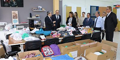 Öğrencilerden Hatay'a Gönüllere Dokunan Yardım