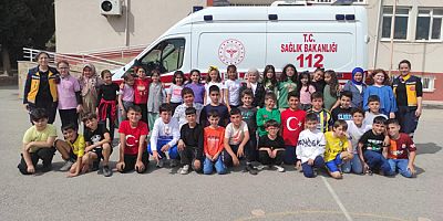 Öğrencilere 112 Acil Sağlık Hizmetleri Eğitimi Verildi
