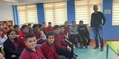 Öğrencilere Küresel Isınmada  Farkındalığın Önemini Anlattı