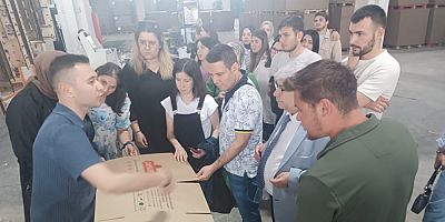 Öğrencilerimizden Firma Ziyareti