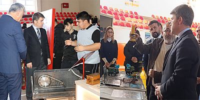 Öğrencilerin Geliştirdiği  Teknolojik Ürünler Sergilendi