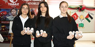 Öğrencilerin Hazırlandığı “Gazze Bebekleri” Filistin’e Umut Olacak
