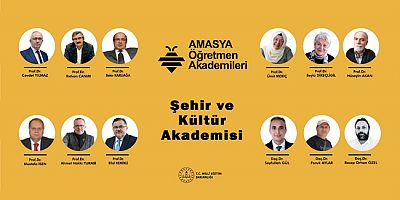 Öğretmenler İçin Amasya'da 'Şehir Kültür Akademisi' Başlıyor